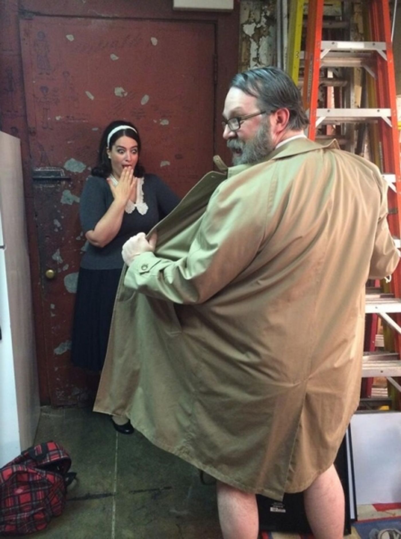 Photo Flash: Saturday Intermission Pics, June 21, Part 2 - MATILDA Hits 500, Plus NEWSIES, HERE LIES LOVE, PHANTOM and More!  Image