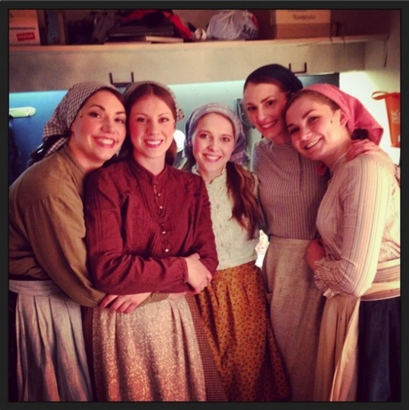 Photo Flash: Saturday Intermission Pics, June 21, Part 2 - MATILDA Hits 500, Plus NEWSIES, HERE LIES LOVE, PHANTOM and More!  Image