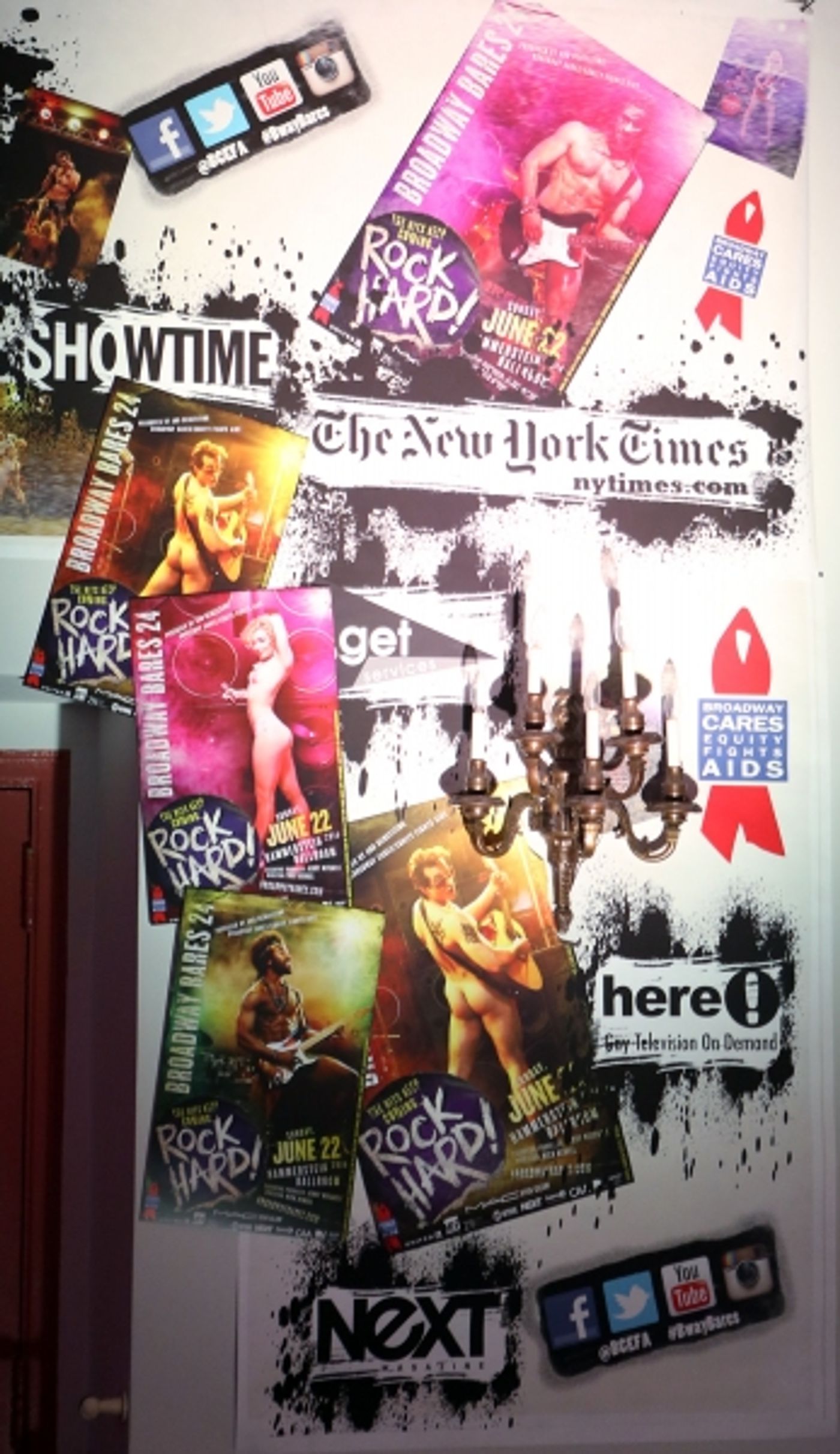 Photo Coverage: Broadway Strips Down! Inside BROADWAY BARES' Rock Hard Opening Number!  Image