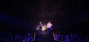 Matthew Saldivar and Joey Taranto perform in ''Rock Hard!'' @ BroadwayWorld Matthew Saldivar and Joey Taranto perform in ''Rock Hard!'' Photo