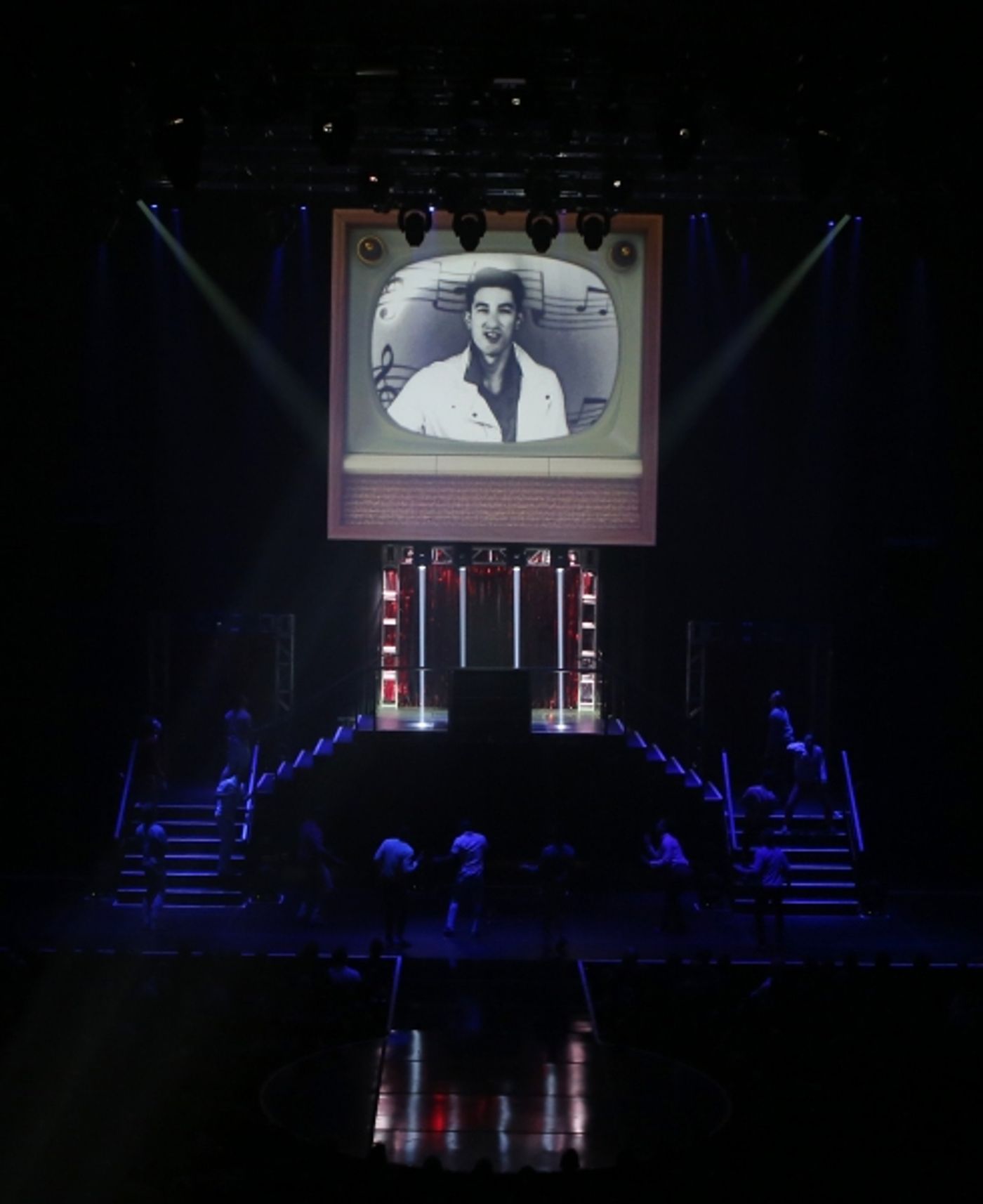 Photo Coverage: Brandon Rubendall & BROADWAY BARES Company Channels Elvis at ROCK HARD!  Image