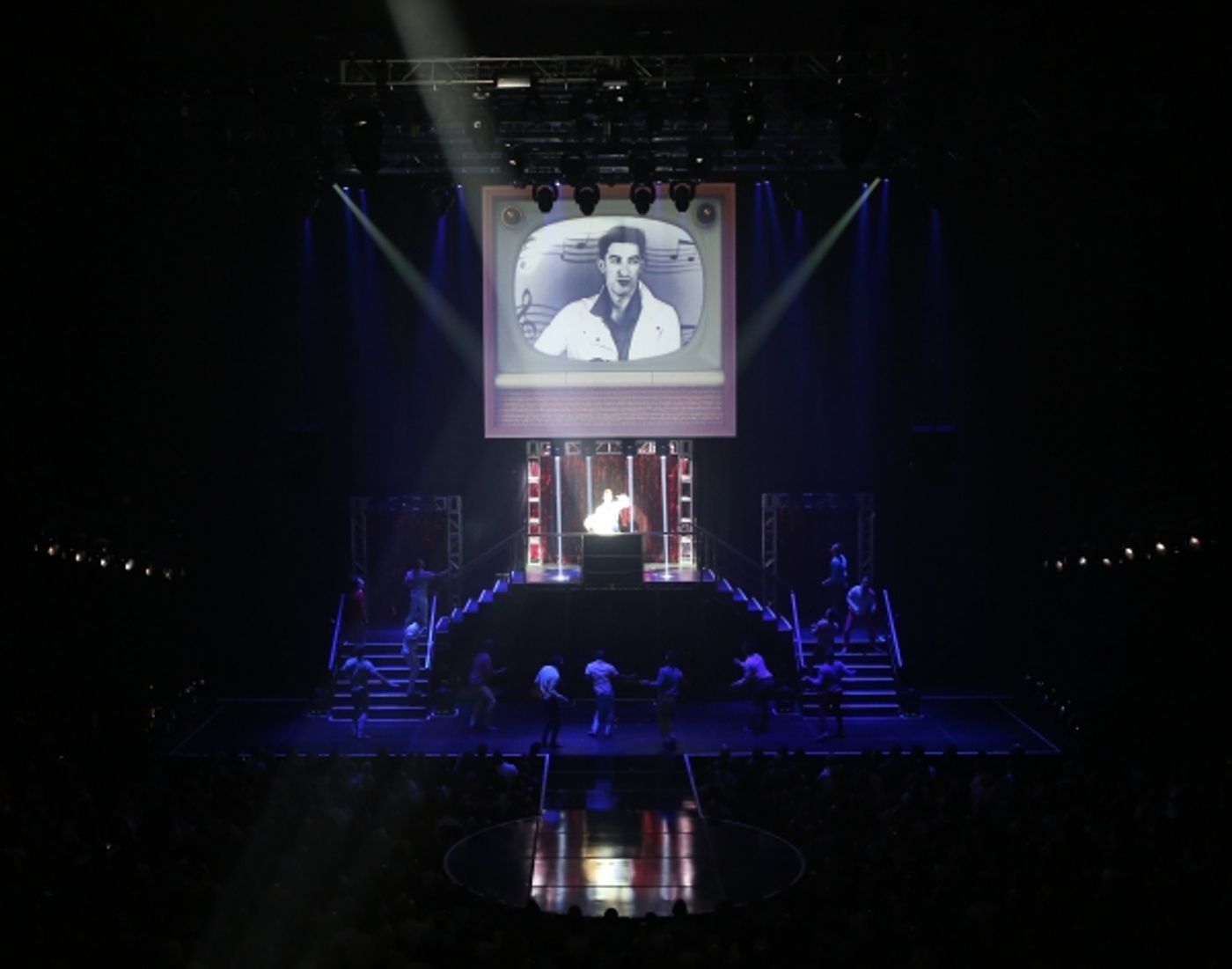 Photo Coverage: Brandon Rubendall & BROADWAY BARES Company Channels Elvis at ROCK HARD!  Image