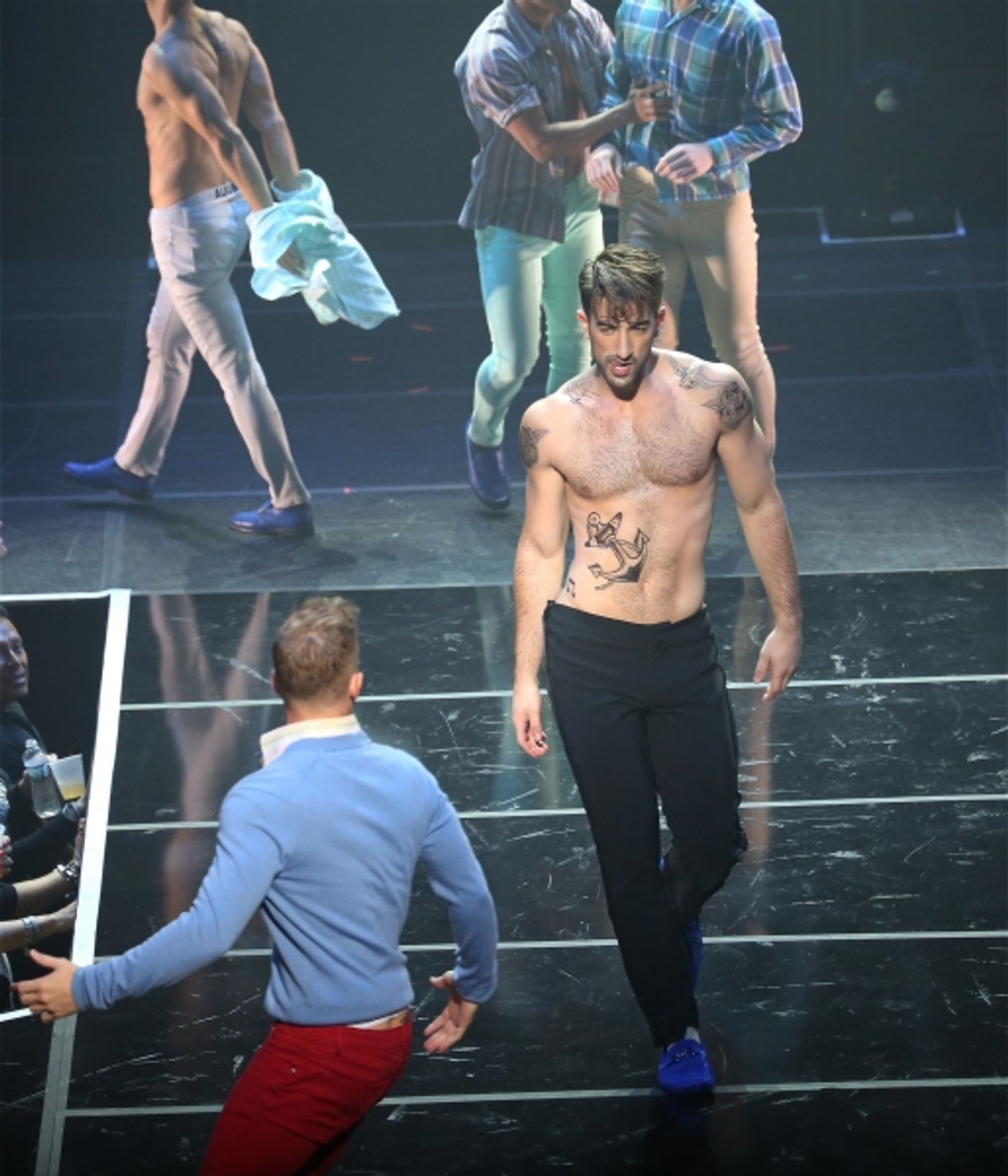 Photo Coverage: Brandon Rubendall & BROADWAY BARES Company Channels Elvis at ROCK HARD!  Image