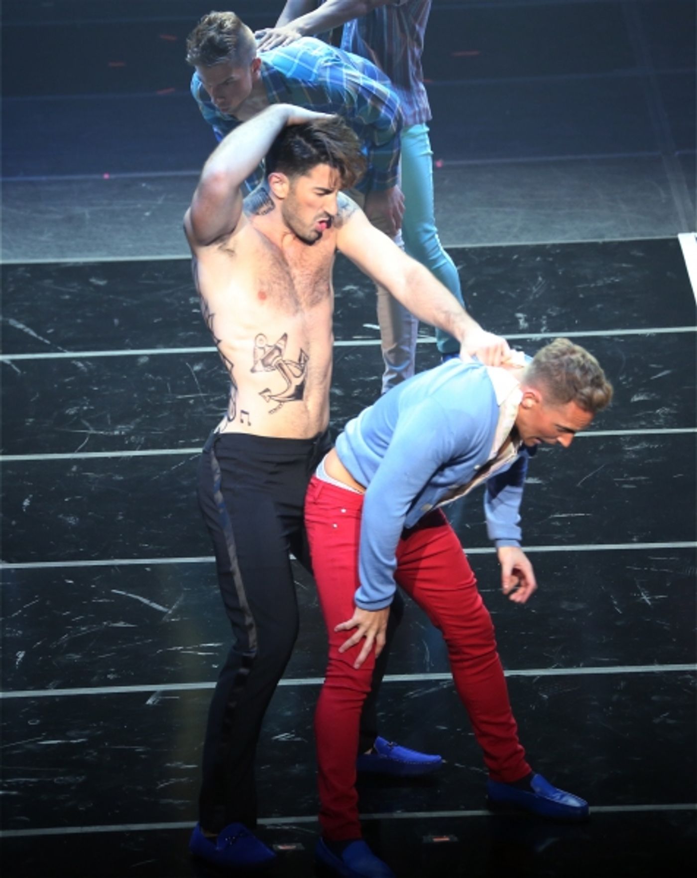 Photo Coverage: Brandon Rubendall & BROADWAY BARES Company Channels Elvis at ROCK HARD!  Image