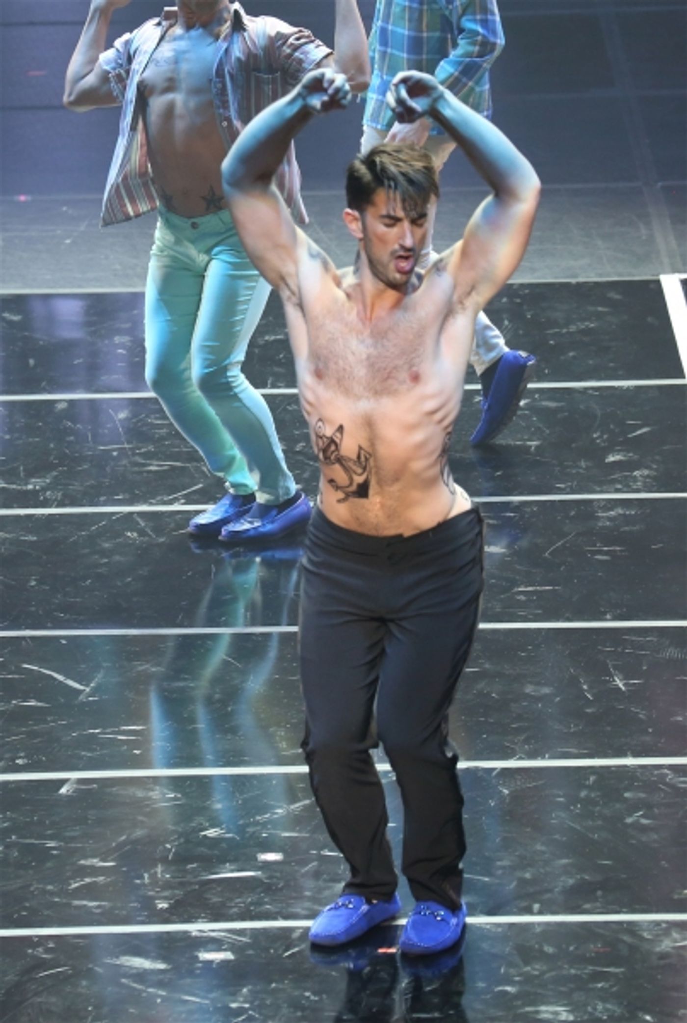 Photo Coverage: Brandon Rubendall & BROADWAY BARES Company Channels Elvis at ROCK HARD!  Image
