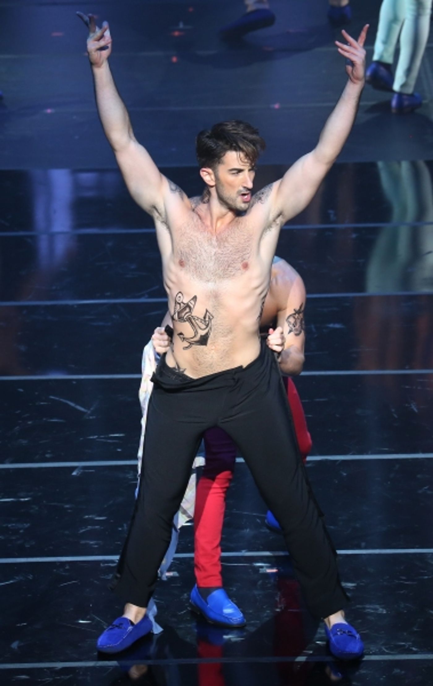 Photo Coverage: Brandon Rubendall & BROADWAY BARES Company Channels Elvis at ROCK HARD!  Image