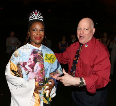 Tracee Beazer and AEA''s David Westphal  Photo
