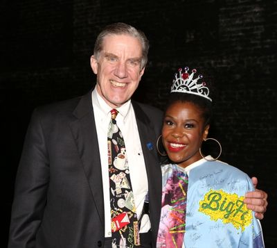 President Nick Wyman and Christopher Jackson and Tracee Beazer  Photo