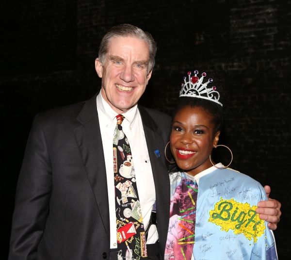 President Nick Wyman and Christopher Jackson and Tracee Beazer  Photo