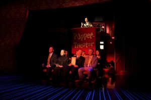Alyosius Gigl, Isabel Keating, Andrew Weems, Michael Benz, Emily Trask, Julia Motyka and Carson Elrod @ BroadwayWorld Alyosius Gigl, Isabel Keating, Andrew Weems, Michael Benz, Emily Trask, Julia Motyka Photo
