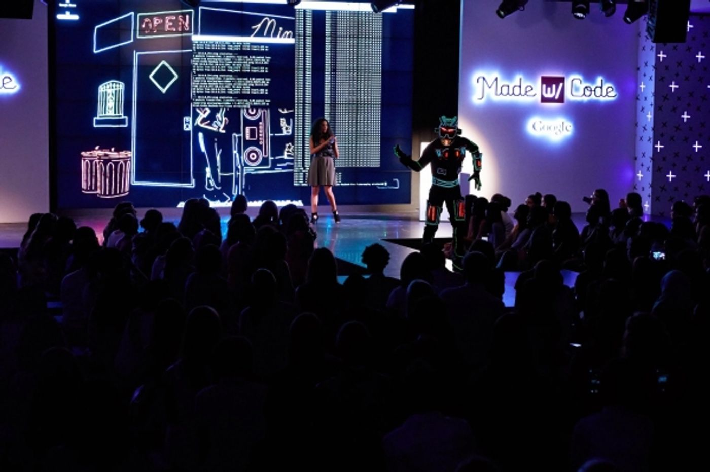 Photo Flash: Miral Kotb and iLUMINATE Celebrate Google's 'Made with Code' Event  Image