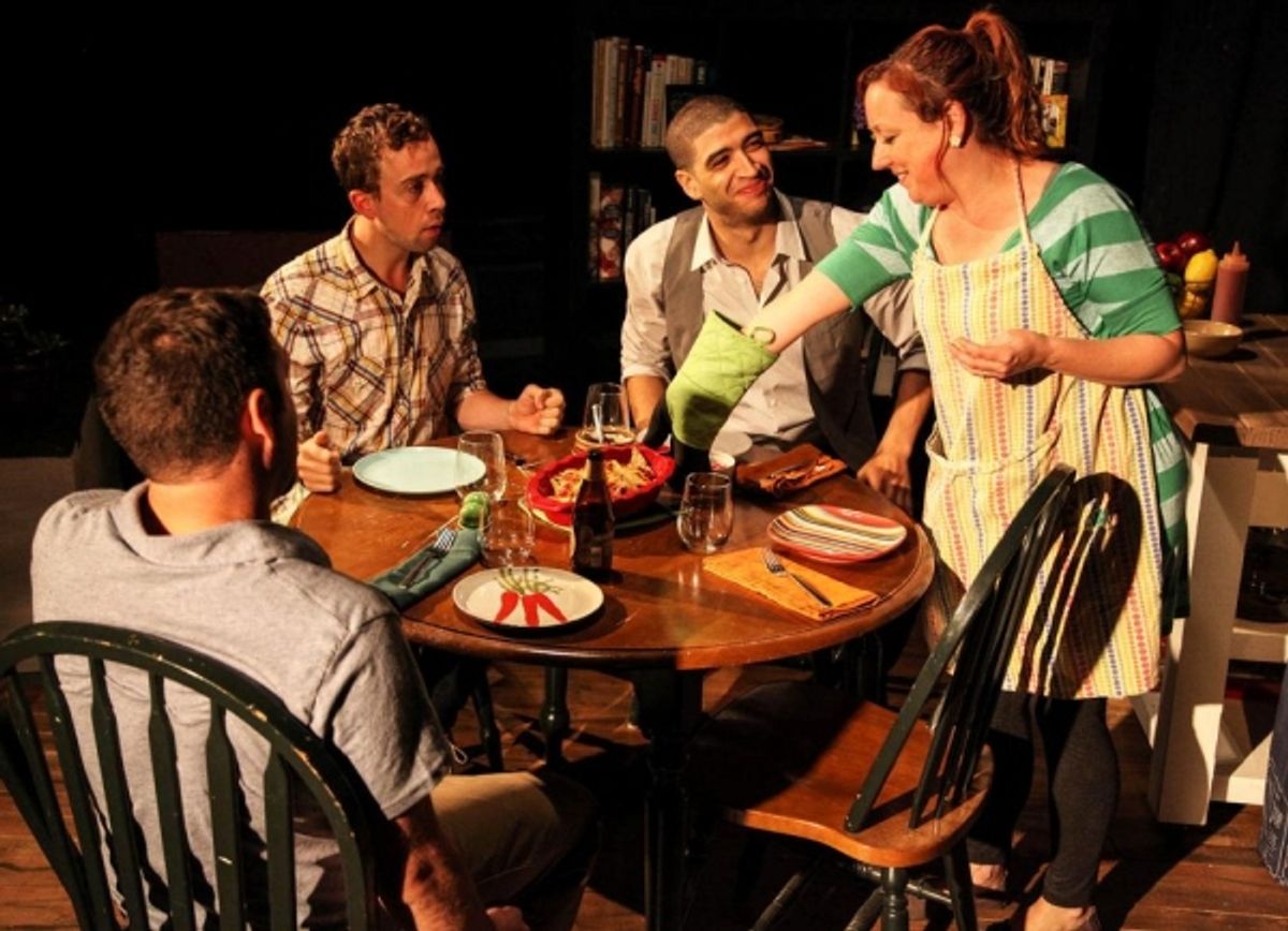 Brian Crawford, Will Von Vogt, Blake Russell and Lauren Pizzi at 