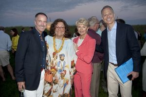 Fern Mallis, Nancy Stone, Scott Bruckner and friends @ BroadwayWorld Fern Mallis, Nancy Stone, Scott Bruckner and friends Photo