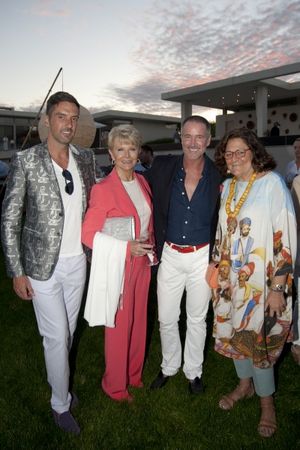 Nathan Orsman, Nancy Stone, Kevin Maple and Fern Mallis @ BroadwayWorld Nathan Orsman, Nancy Stone, Kevin Maple and Fern Mallis Photo