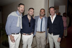 Shawn Roche, Doug Roach, Jose Castro and David Scott @ BroadwayWorld Shawn Roche, Doug Roach, Jose Castro and David Scott Photo