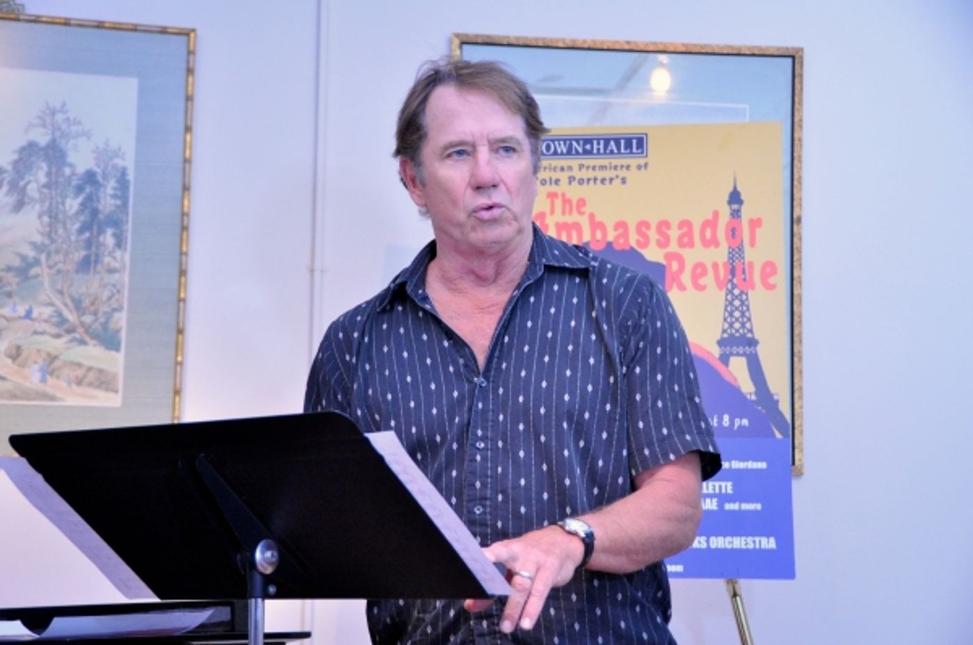 Photo Coverage: THE AMBASSADOR REVUE Company Meets the Press!  Image