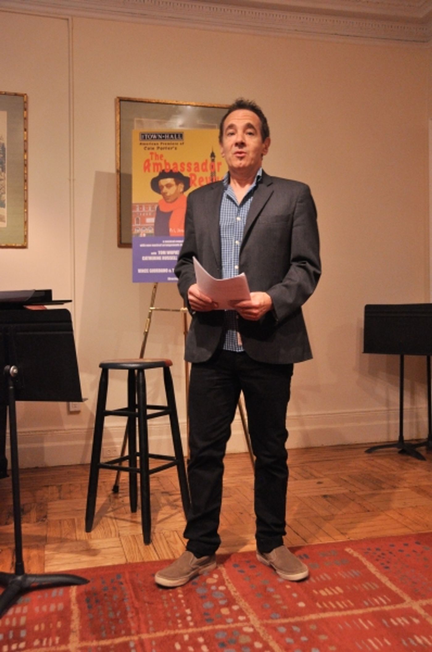 Photo Coverage: THE AMBASSADOR REVUE Company Meets the Press!  Image