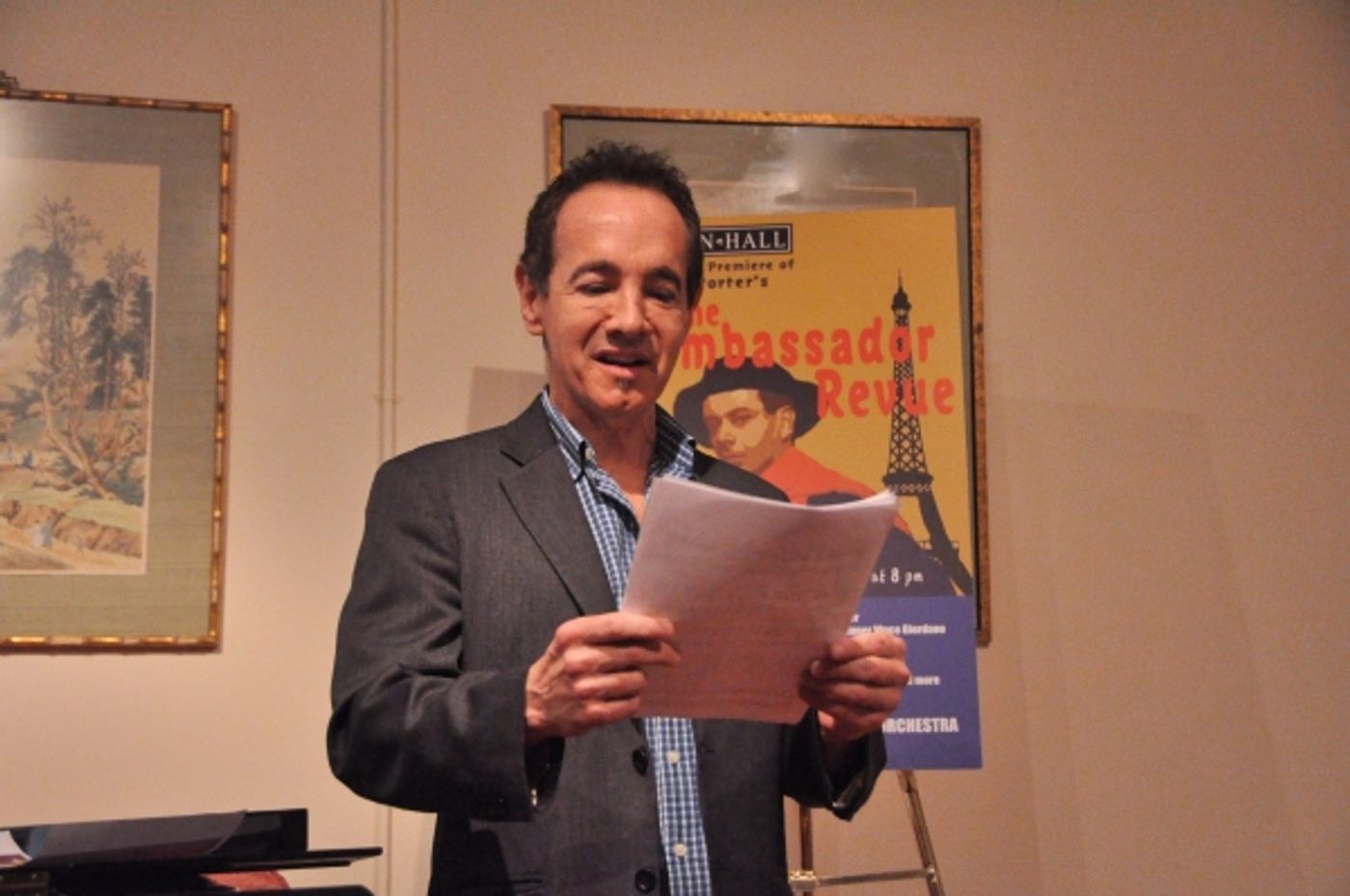 Photo Coverage: THE AMBASSADOR REVUE Company Meets the Press!  Image