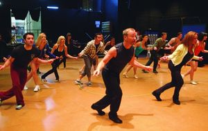 Randy Slovacek and Cast Photo