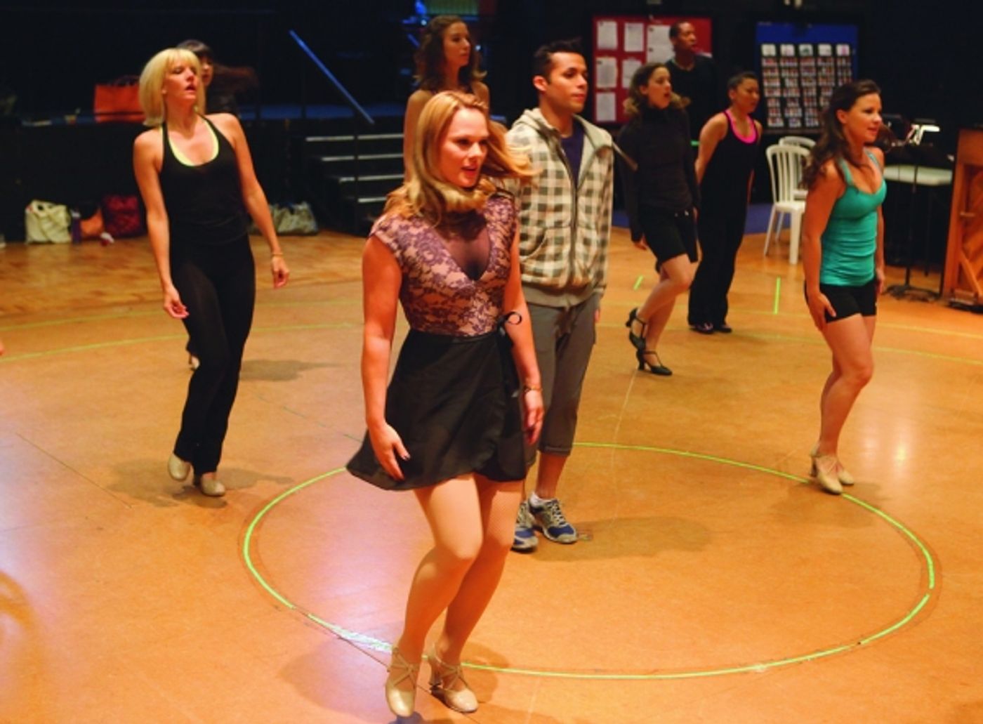 Photo Flash: Sneak Peek at Kate Levering, Jenifer Foote and More in A CHORUS LINE at Wells Fargo Pavilion at Music Circus  Image