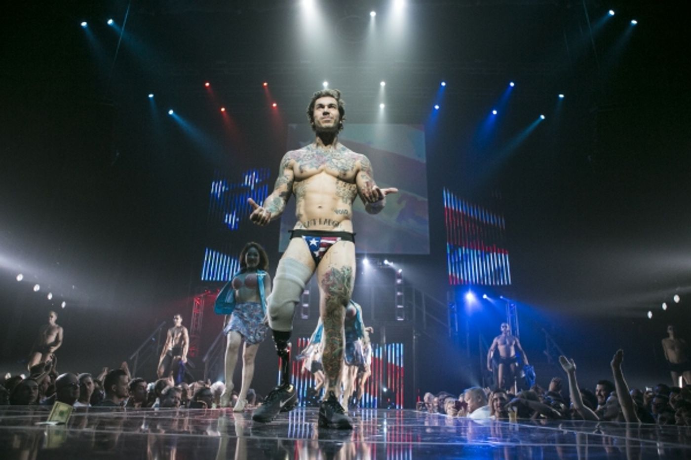 Photo Flash: HOT, HOT, HOT! BROADWAY BARES Rocks Hard at Hammerstein Ballroom  Image