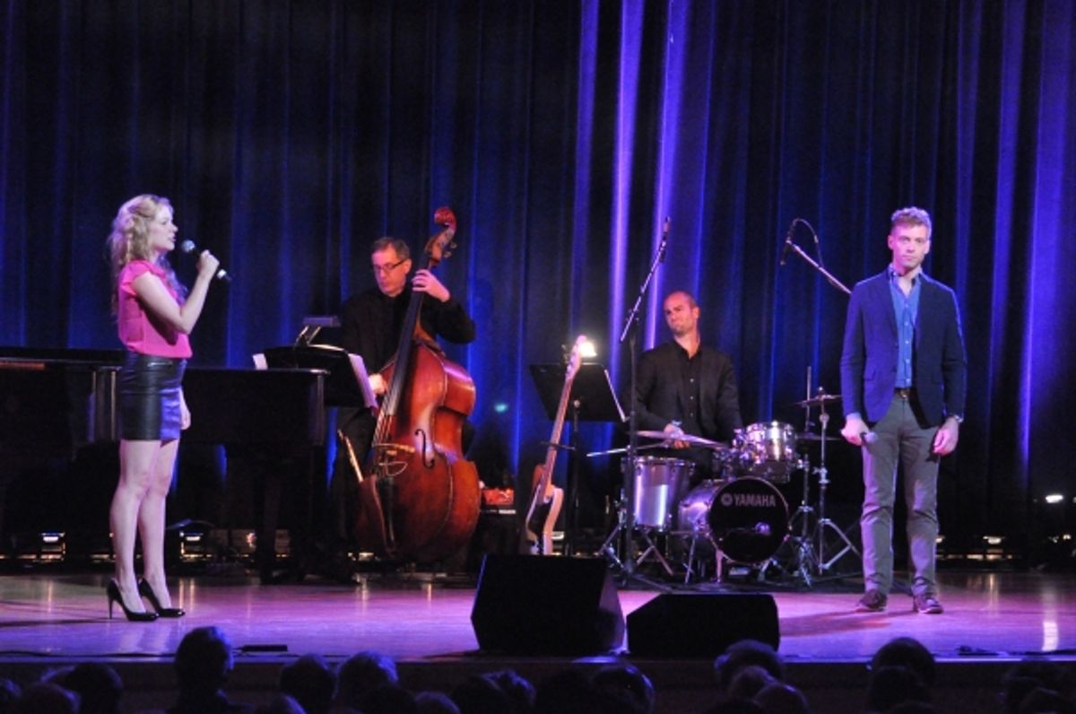 Jillian Louis, Tom Hubbard, Jared Schonig and Barrett Foa at 