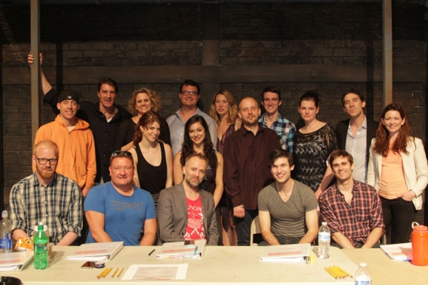 Photo Flash: In Rehearsal with the Cast of 'REVOLUTION IN THE ELBOW' at Minetta Lane  Image