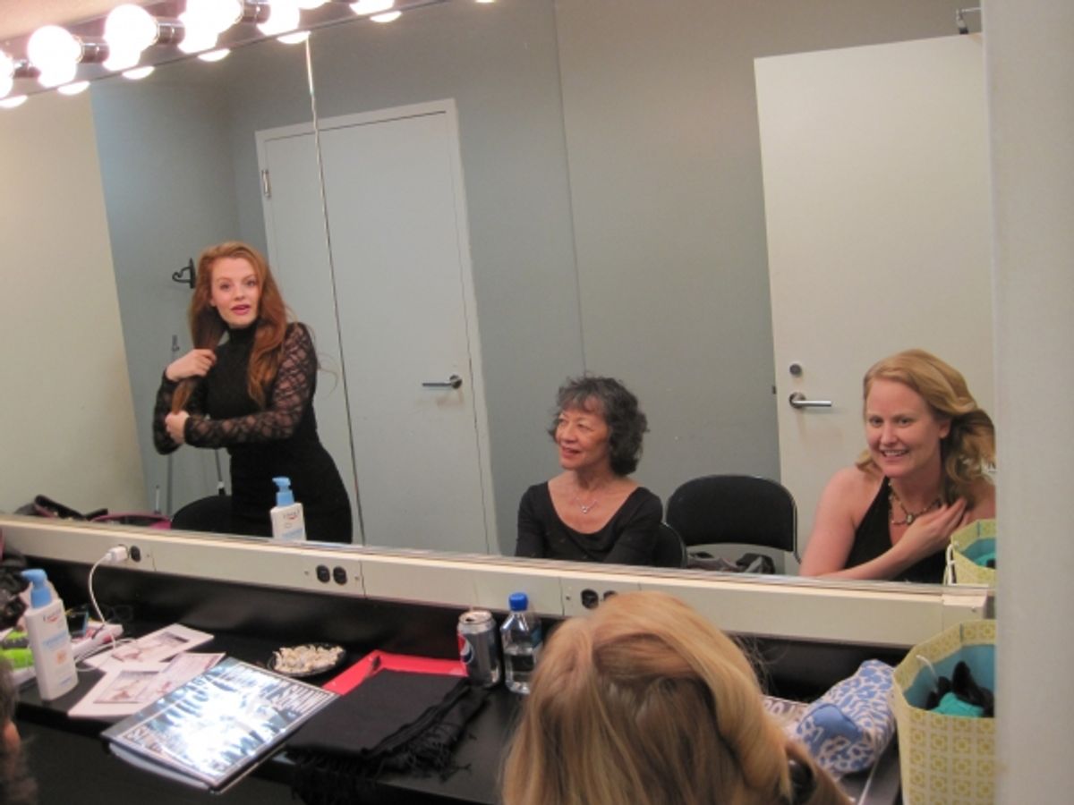 Andrea Lynn Green, Maggie Buchwald and Heidi Armbruster at 