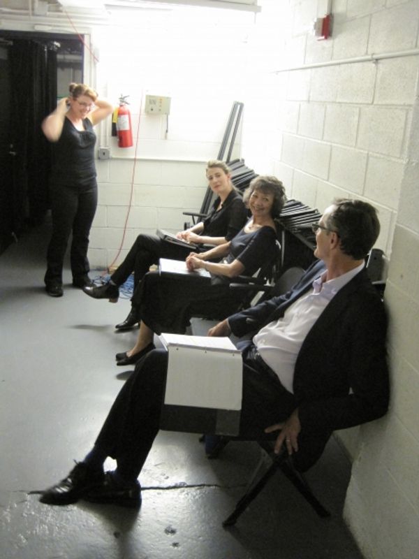Bonnie HIlton, Xanthe Elbrick, Maggie Buchwald and Howard McGillin Photo