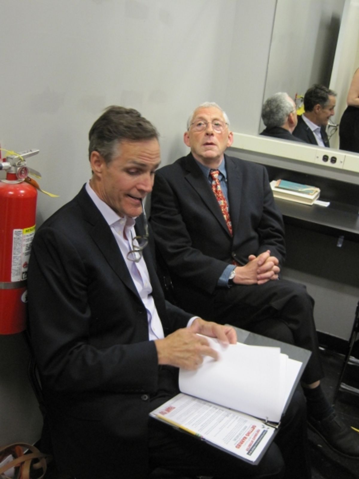 Howard McGillin and Philip Glassborow at 