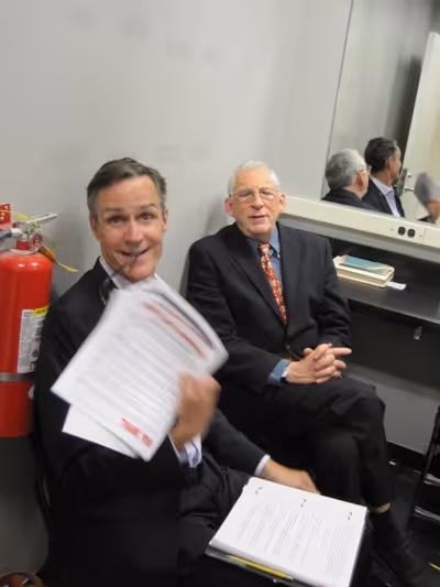 Howard McGillin and Philip Glassborow Photo