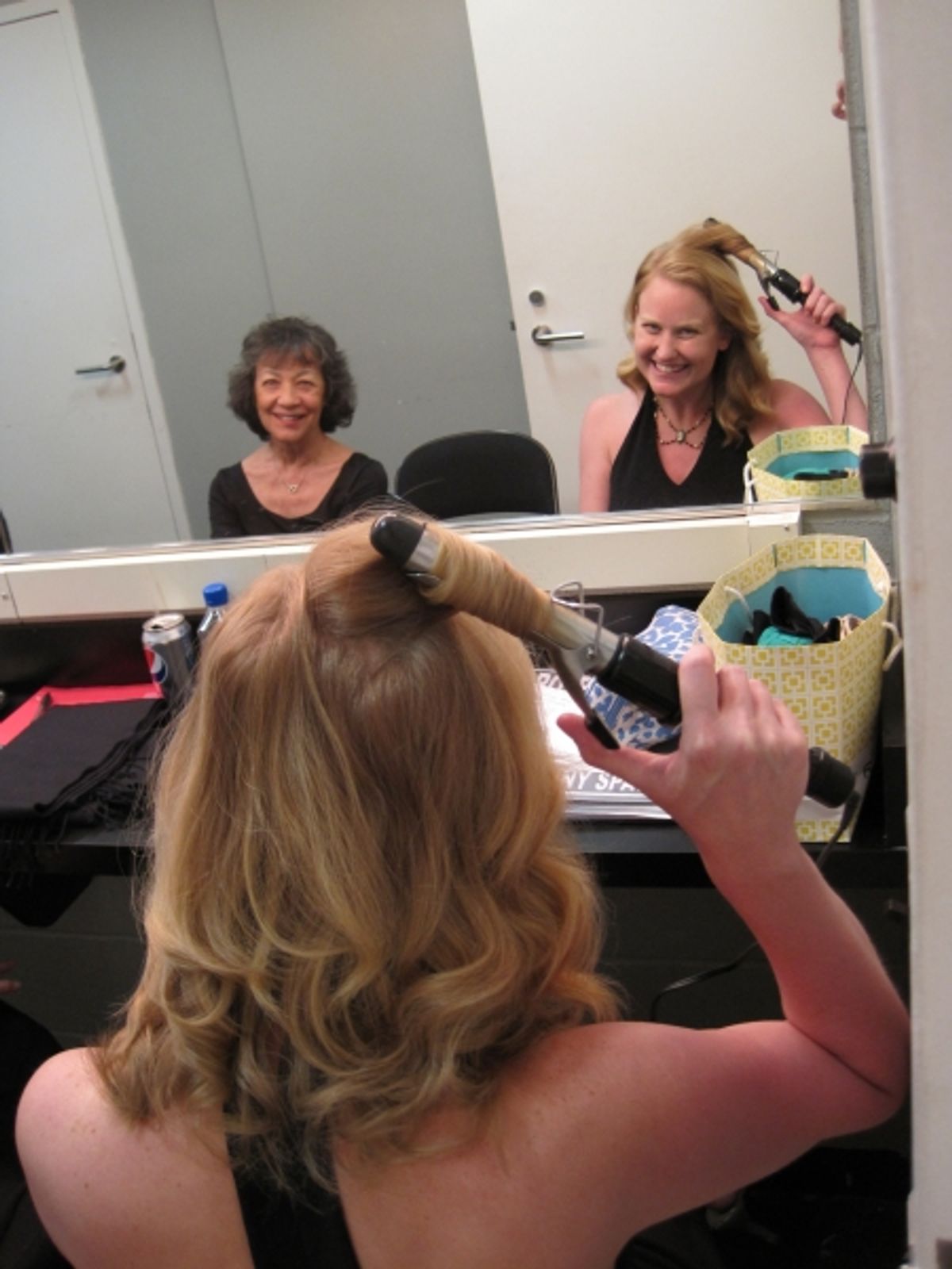 Maggie Buchwald and Heidi Armbruster at 