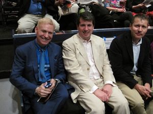 Richard Weinberg, Ethan Litwin and Mark Brookes Photo