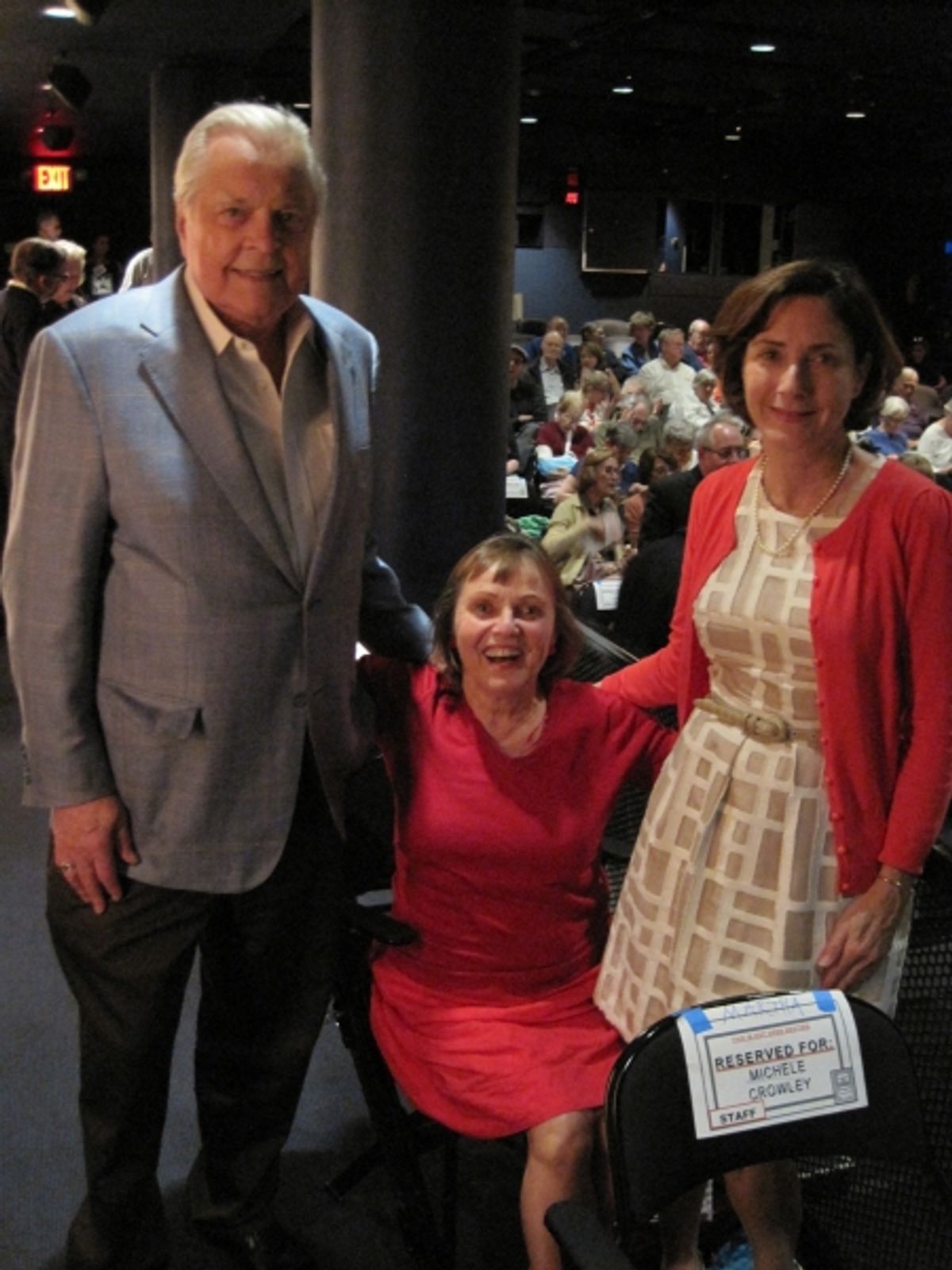 Robert Osborne, Lizzie Glassborow and Martha Gurwit at 