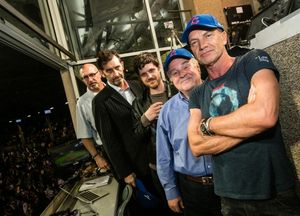 Jimmy Nail, Michael Esper, Fred Applegate and Sting Photo