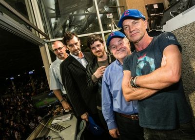 Jimmy Nail, Michael Esper, Fred Applegate and Sting Photo