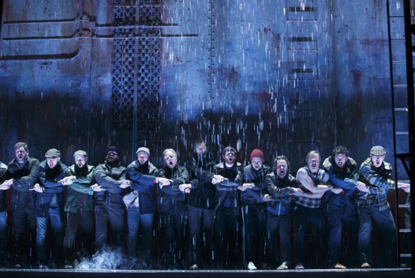 Photo Flash: First Look at Michael Esper, Rachel Tucker, Aaron Lazar and More in Sting's Broadway-Bound THE LAST SHIP!  Image