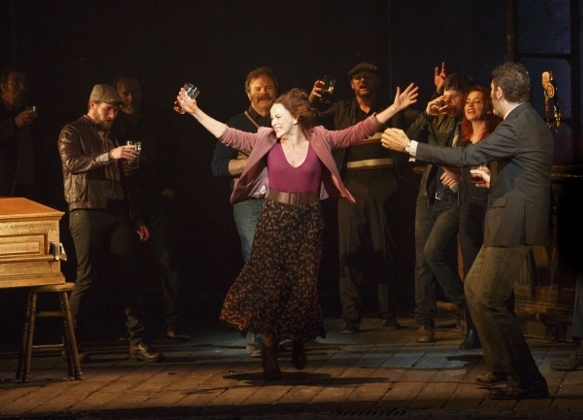 Sally Ann Triplett and the Cast of THE LAST SHIP at 