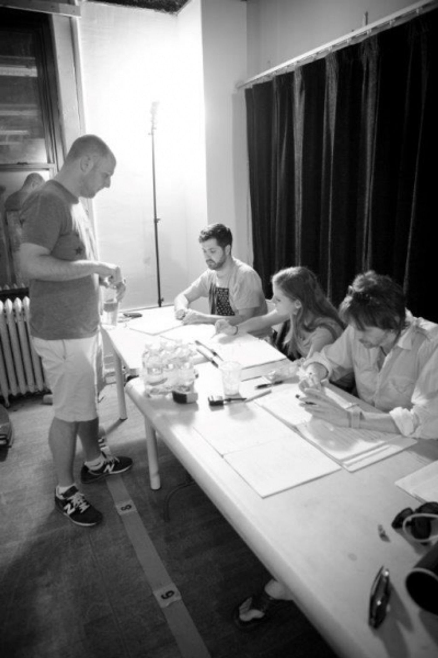 Photo Flash: Sneak Peak - In Rehearsal with NYMF's ACADEMIA NUTS Photo Flash: Sneak Peak - In Rehearsal with NYMF's ACADEMIA NUTS Image