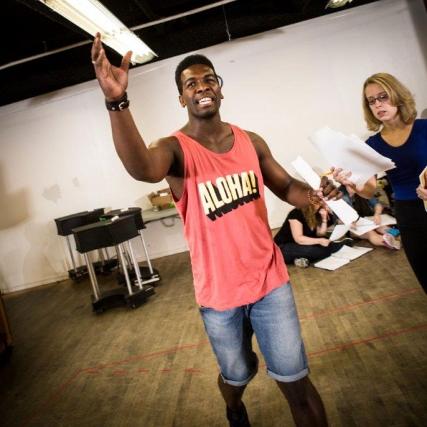 Photo Flash: Sneak Peak - In Rehearsal with NYMF's ACADEMIA NUTS  Image