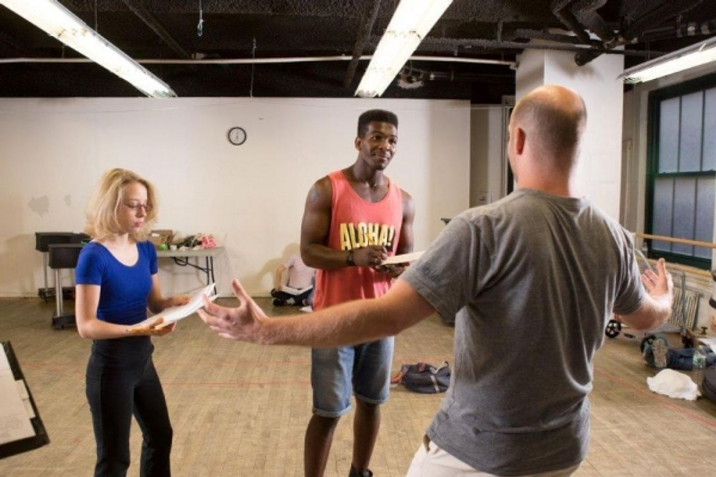 Photo Flash: Sneak Peak - In Rehearsal with NYMF's ACADEMIA NUTS Photo Flash: Sneak Peak - In Rehearsal with NYMF's ACADEMIA NUTS Image