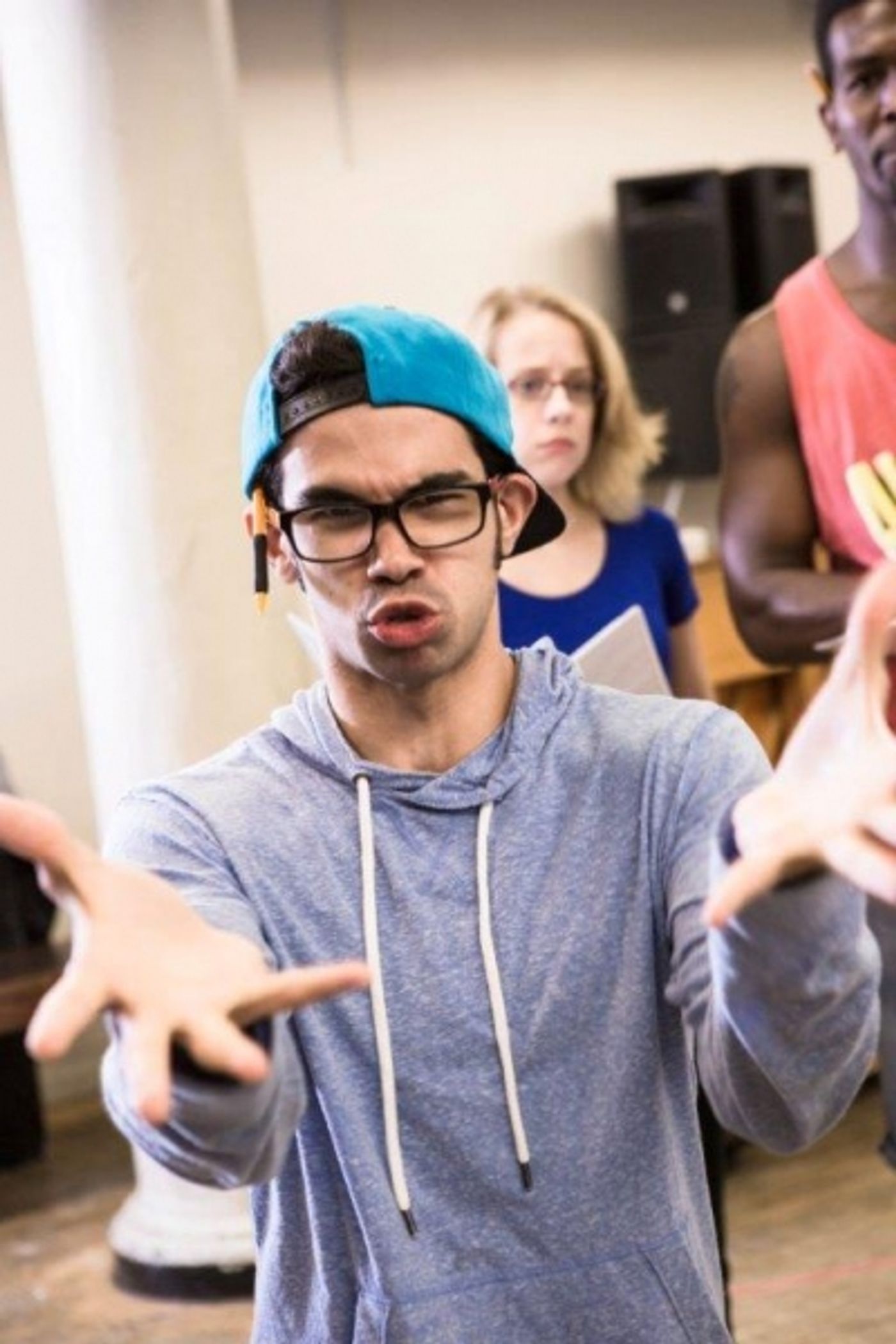 Photo Flash: Sneak Peak - In Rehearsal with NYMF's ACADEMIA NUTS Photo Flash: Sneak Peak - In Rehearsal with NYMF's ACADEMIA NUTS Image