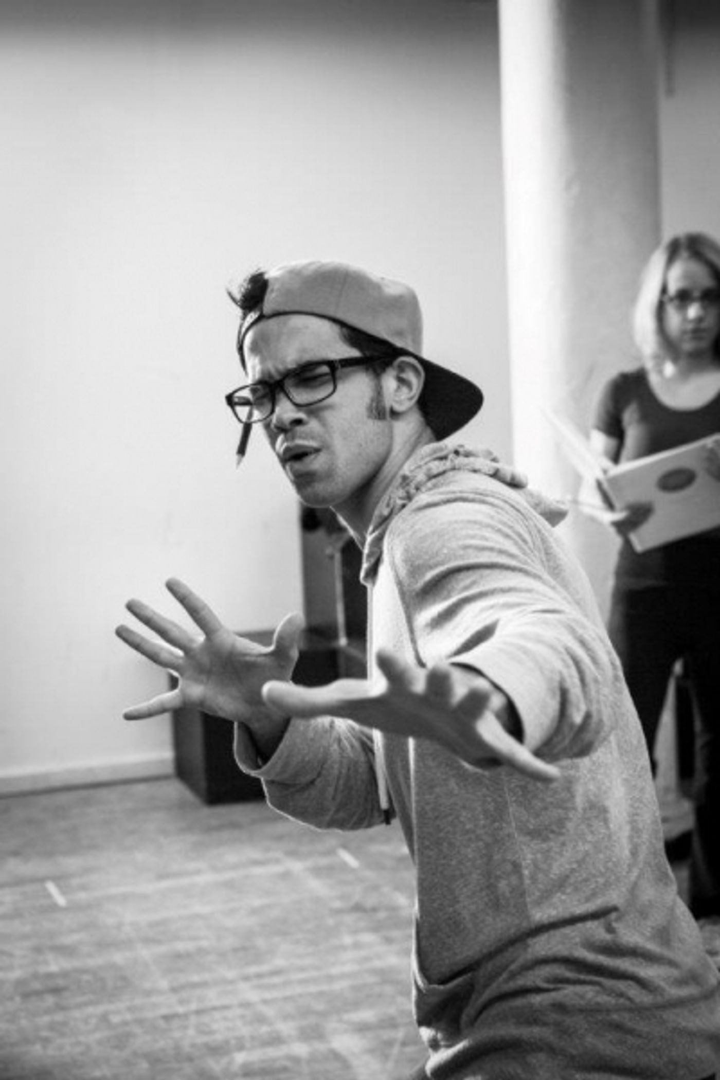 Photo Flash: Sneak Peak - In Rehearsal with NYMF's ACADEMIA NUTS Photo Flash: Sneak Peak - In Rehearsal with NYMF's ACADEMIA NUTS Image