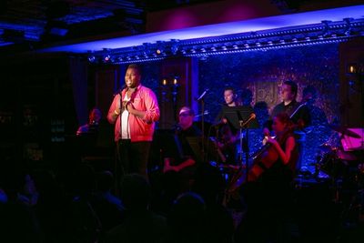 Scott Alan and Alex Newell Photo