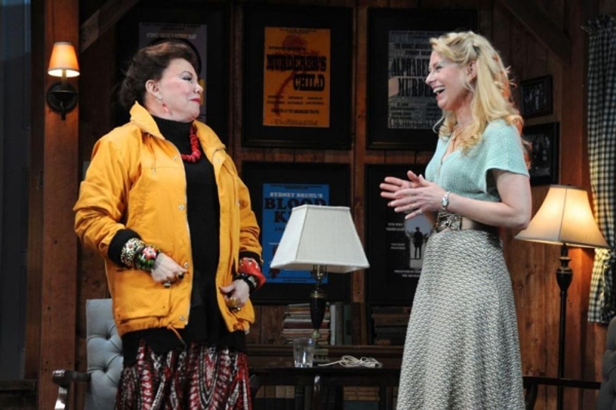 Marsha Mason and Angela Pierce at 