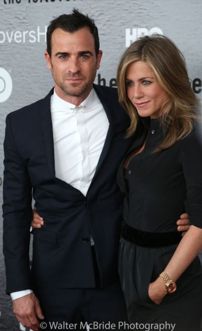 Justin Theroux and Jennifer Aniston Photo