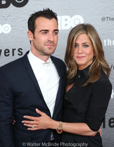 Justin Theroux and Jennifer Aniston Photo