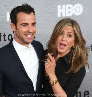 Justin Theroux and Jennifer Aniston @ BroadwayWorld Justin Theroux and Jennifer Aniston Photo