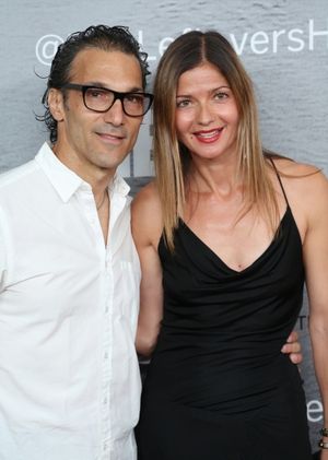 Jill Hennessy and husband @ BroadwayWorld Jill Hennessy and husband Photo
