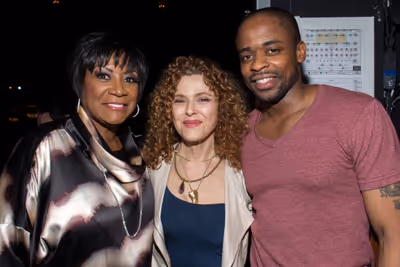 Patti LaBelle, Bernadette Peters, Dule Hill Photo